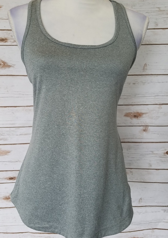 Layer8 Performance Qwick Dry Grey Racerback Tank